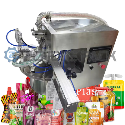 Compact  Small Spout Bag Automatic Filling Machine Noise ≤85dB