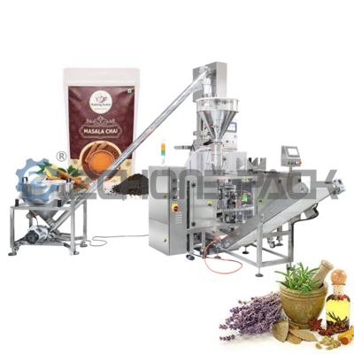 Spice Packaging Prefabricated Bag Roll Film Bag Making and Canning Machine