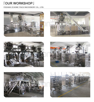 Automatic Ice Cubes Filling Weighing Vertical Packaging Machine Beverage and Food with Roll Film Bags - Easy to Operate