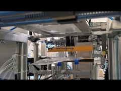 Quais são as formas específicas em que uma máquina de embalagem de fio dental multi-estação