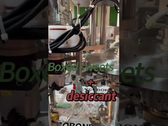 Máquina Automática Rotativa de Ensacamento e Embalagem com Oito Estações