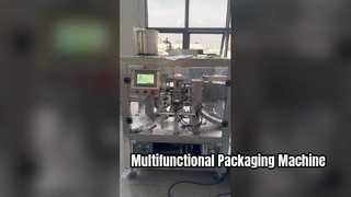 Máquina de embalagem de bolsa de gel Full-Auto de 6 estações, pequena pegada, preço de orçamento de alta eficiência